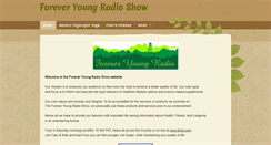 Desktop Screenshot of foreveryoungradio.com